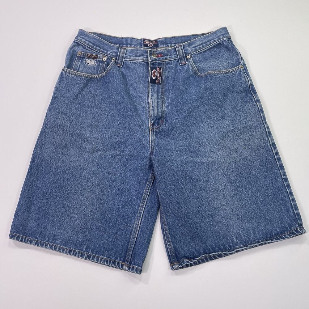 Wu Wear Denim Shorts Men’s 36 (M. 34) Wu Tang Jhorts 10” Inseam 90s Hip Hop Vtg